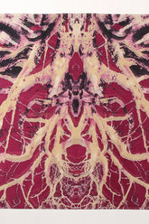 Berry tone Print Scarf